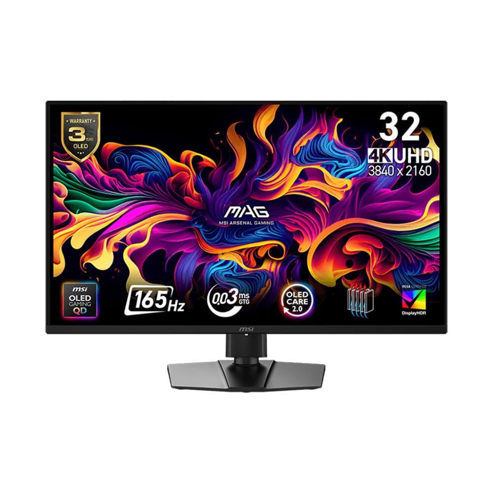 【MSI 微星】MAG 322UP QD-OLED E16 電競螢幕 32型 4K QD-OLED/165Hz/0.03ms