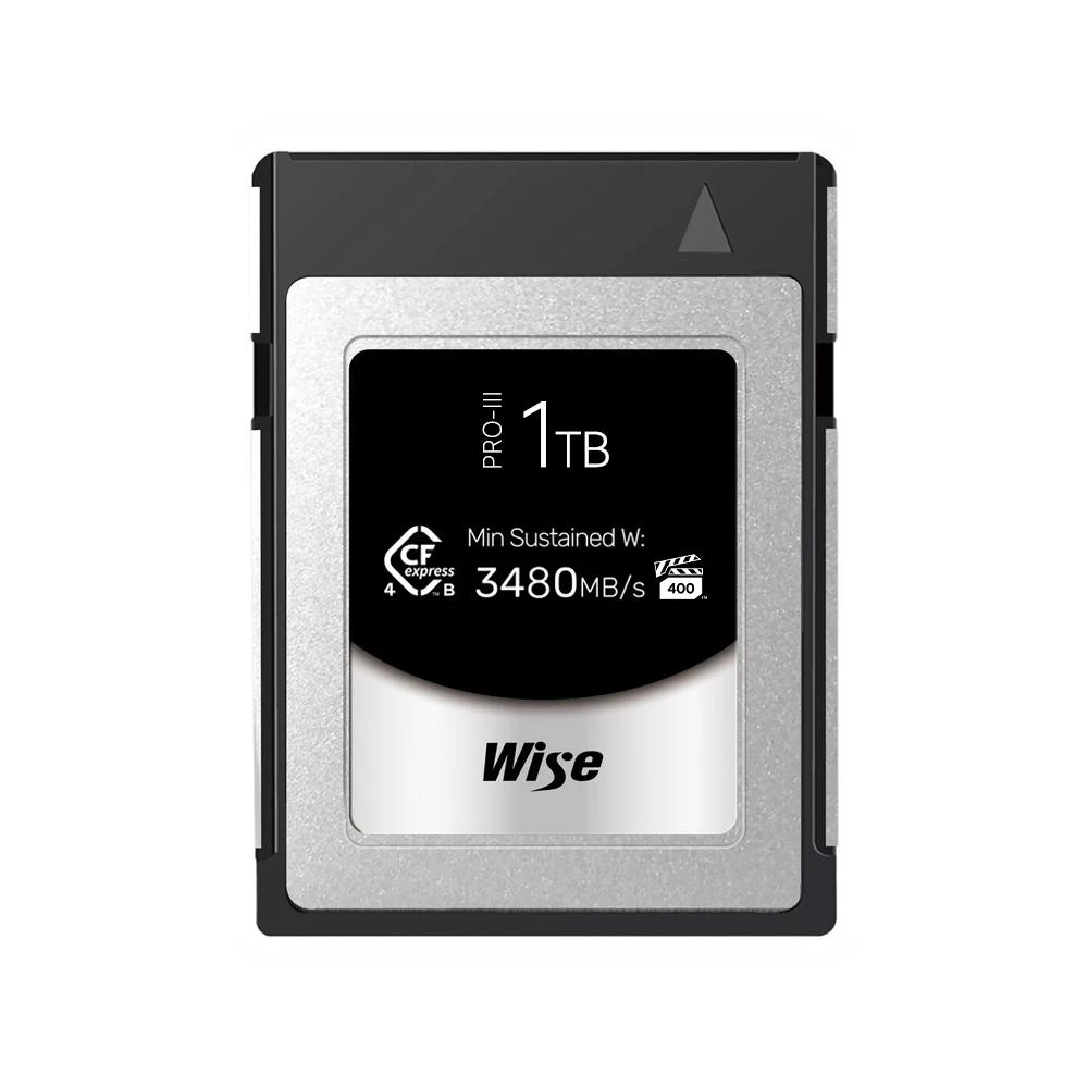 【Wise 裕拓】Wise 1TB CFexpress 4.0 Type B PRO Mk-III 超高速記憶卡
