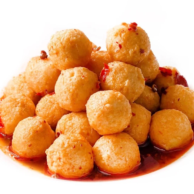 【魚大俠】聚耀誠鯤-火鍋料-黃金魚蛋(約52~54顆/600g/包)#透明魚蛋-2D2B 魚大俠 FF825