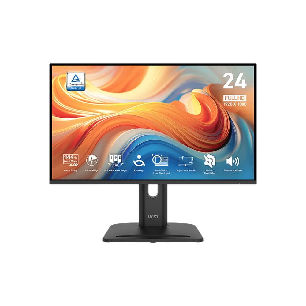 【MSI 微星】PRO MP245PG E14 美型螢幕 24型 FHD IPS/144Hz/人體工學設計/內建喇叭