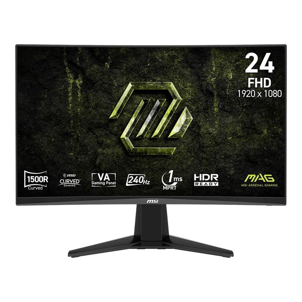 【MSI 微星】MAG 245C X24 曲面 電競螢幕 24型 FHD VA 240Hz 1ms