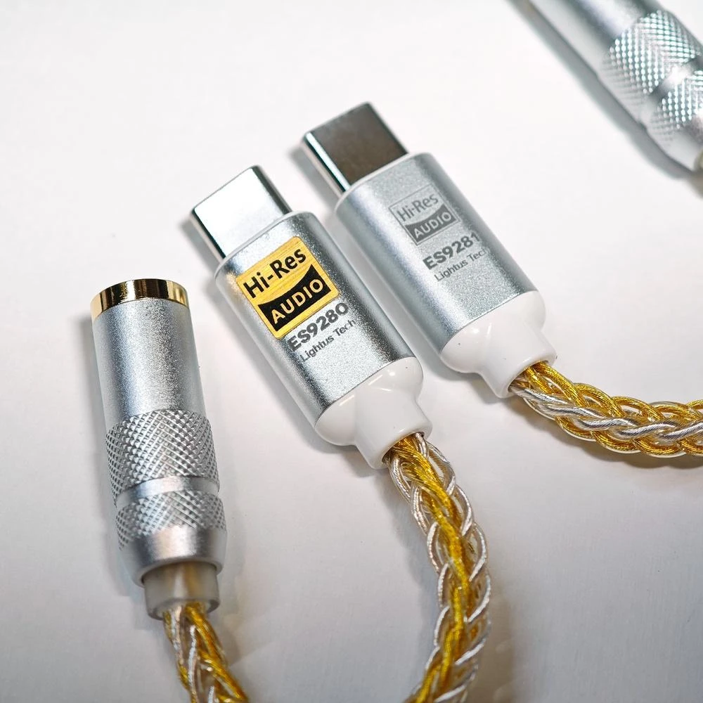 光連科技 Type-C 轉 3.5mm 耳機 ES9280C Pro DAC ES9281 USB C CS43198