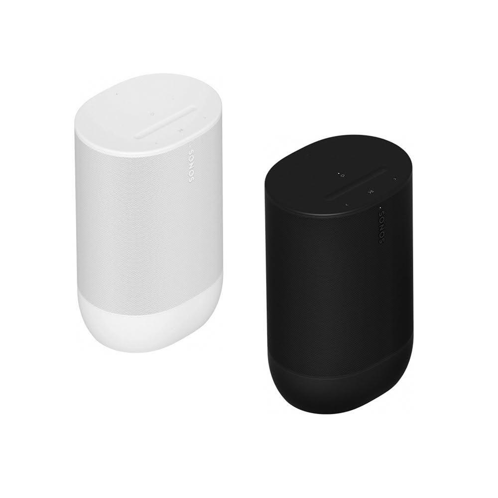 SONOS Move 2 SONOS Move 2 行動式智慧喇叭 公司貨,支援 WiFi 與藍芽連線,可串聯所有音訊內容。內建長達 24 小時續航力,無需頻繁充電。具備 IP56 防水防塵等級,適合戶外使用,是您戶外活動與居家使用的完美選擇。