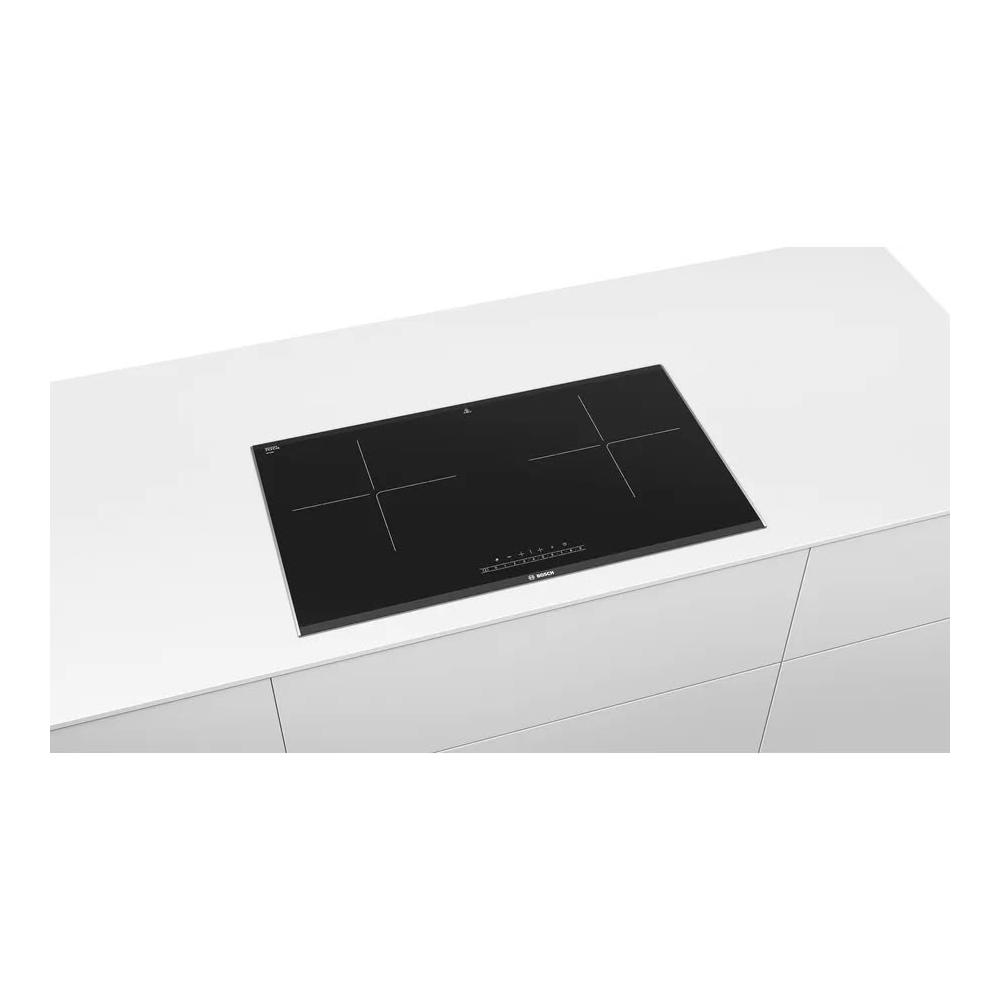 【BOSCH 博世】PPI82560TW 8系列 雙口IH智慧感應爐 78cm 220V IH感應技術 側面金屬條 烹調計時結束後自動關機