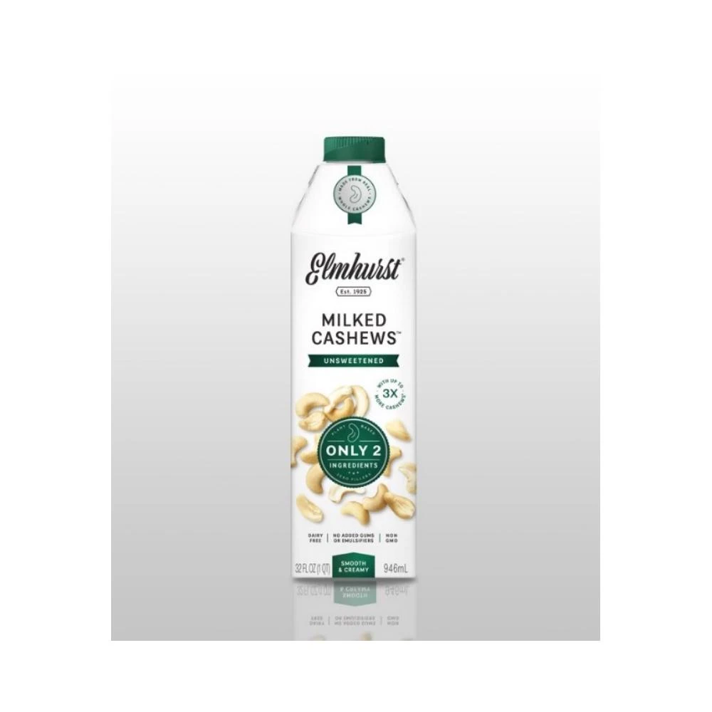 Elmhurst1925原味無加糖腰果奶 946mL乙入無麩質.無油.無膠.最簡單純粹的好味道