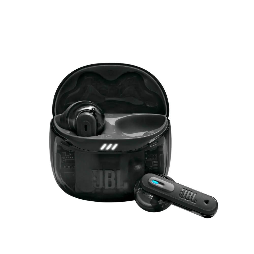 【JBL】Tune Flex 2 Ghost 真無線降噪藍牙耳機｜透黑