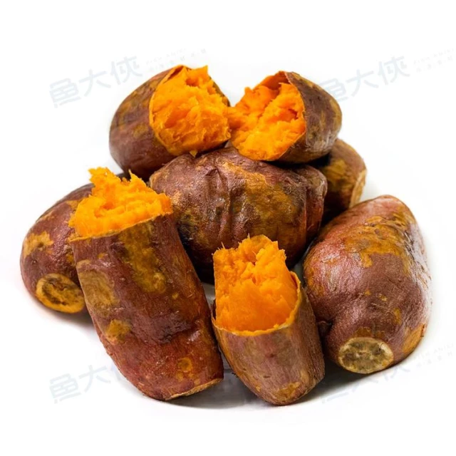 【魚大俠】台灣小農-66號紅心地瓜(1kg/包)#紅肉地瓜-2J4B 魚大俠 AR341