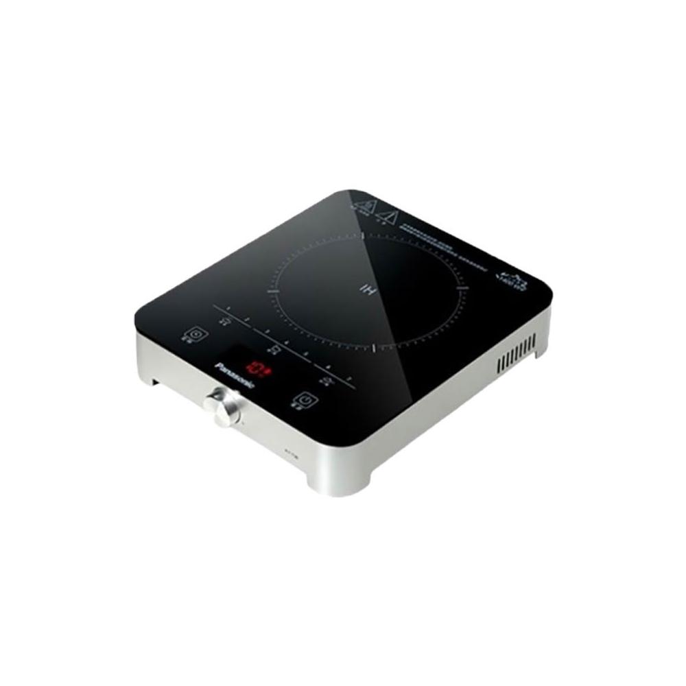  Panasonic國際牌 KY-T30 電磁爐，黑色系設計，適合臺灣110V/60Hz家庭使用。產品重量僅2.5Kg，輕巧便攜，電源線長1.6m，消耗功率1200W以上，提供強勁加熱效能。中國原產地製造，BSMI許可字號T31017，確保安全可靠。配件包含說明書(含保證卡)，享1年保固。完美電磁爐選擇，提升廚房效率！ 