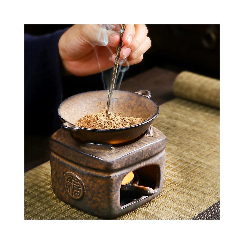 陶瓷香爐 香熏爐 室內蠟燭 烤香粉爐 烘乾爐 烤茶爐