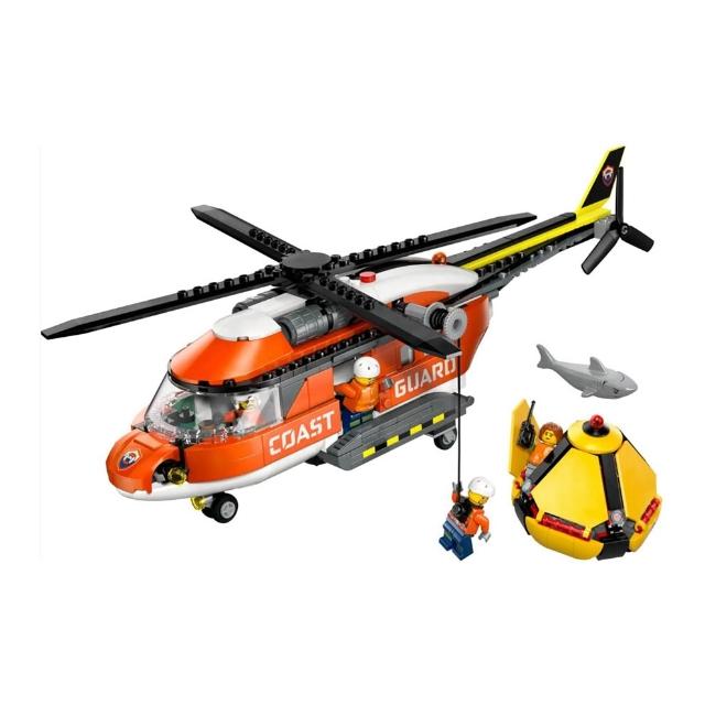 槍　錫杖　天秤棒 LEGO 60503 樂高積木60503 City 城市系列- 海岸巡防隊直升機
