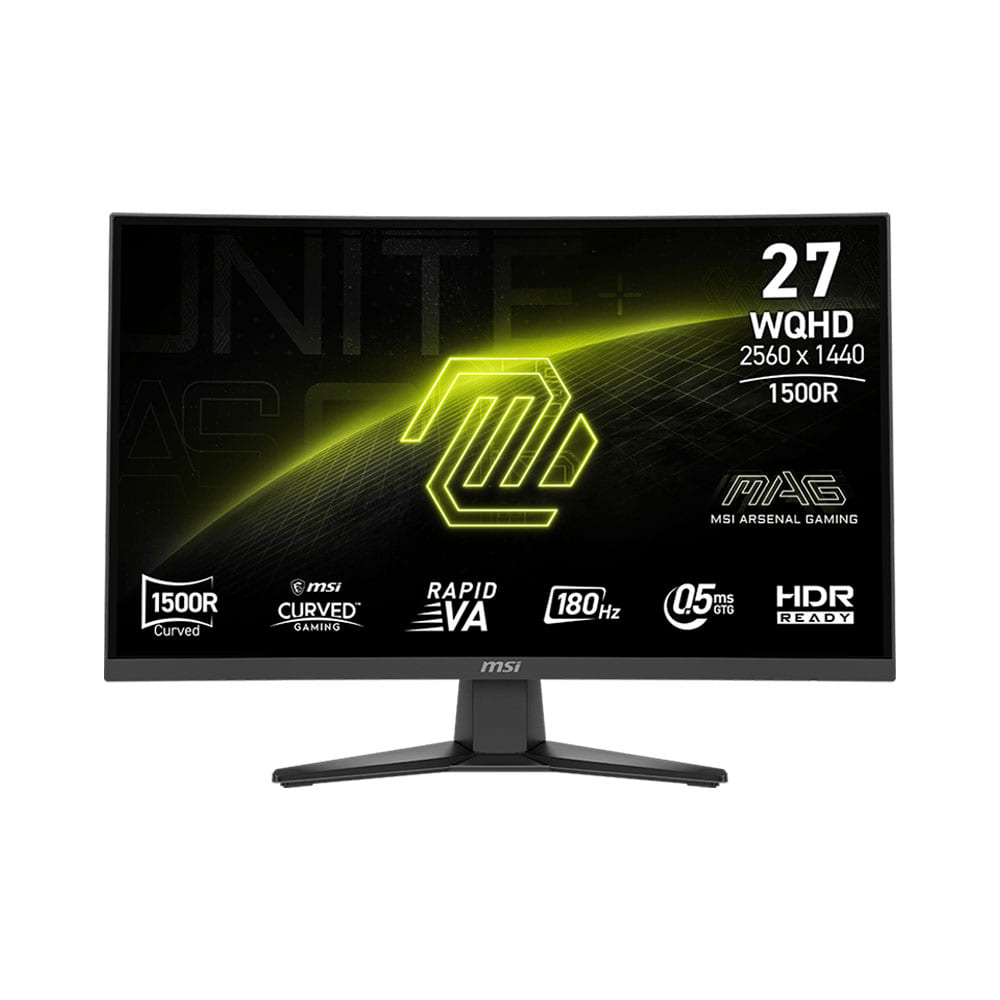 【MSI 微星】MAG 275CQF E18 電競螢幕 27型 2K/VA/180Hz/0.5ms