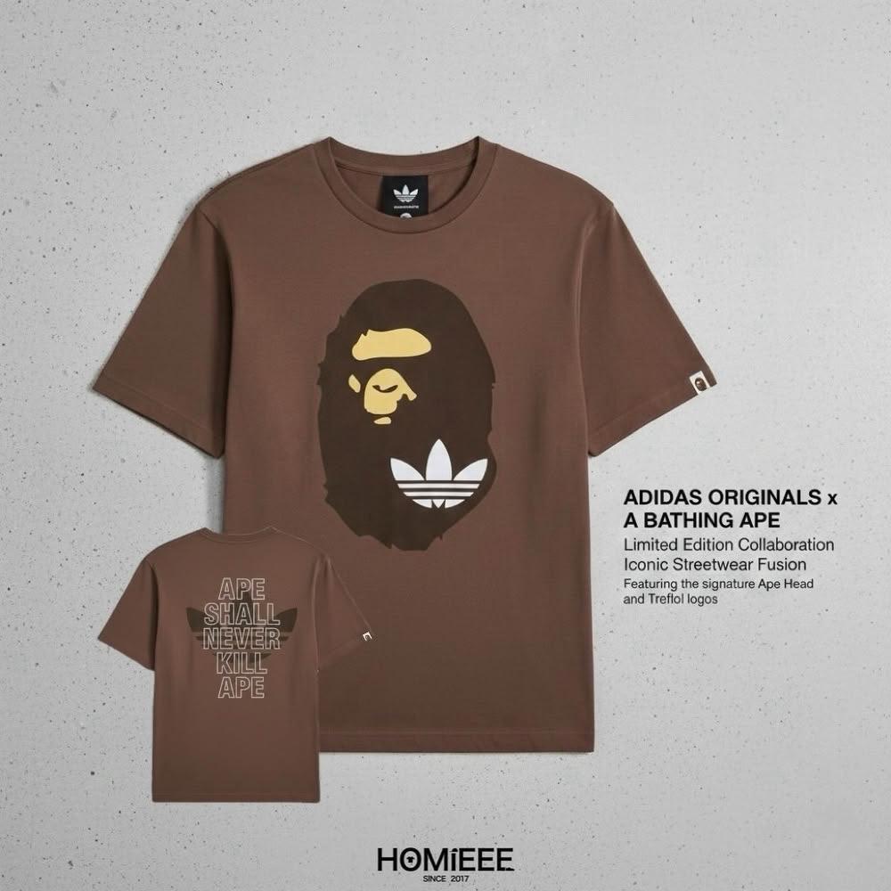 adidas 愛迪達】【Homieee】Adidas x A Bathing Ape Bape Tee 聯名