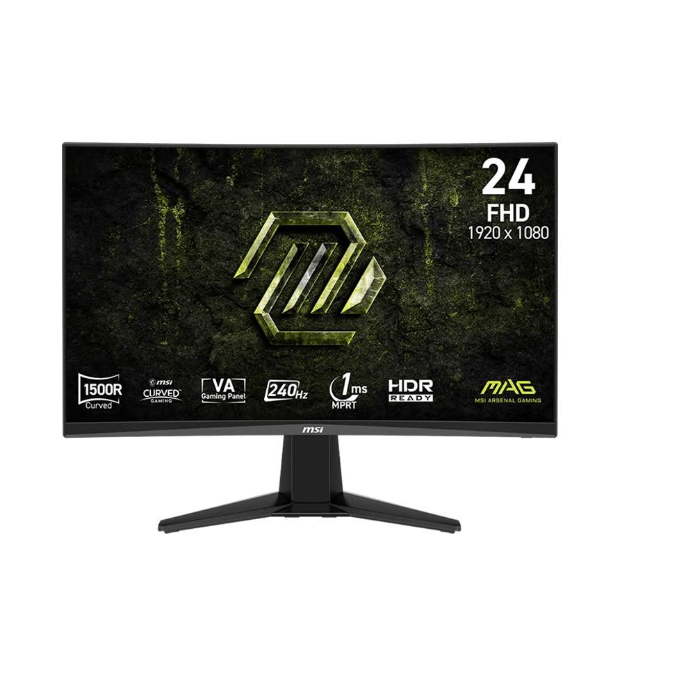 【MSI 微星】MSI 微星 MAG 245C X24 曲面電競螢幕 24吋 240Hz FHD 1ms HDR 電腦螢幕 遊戲螢幕