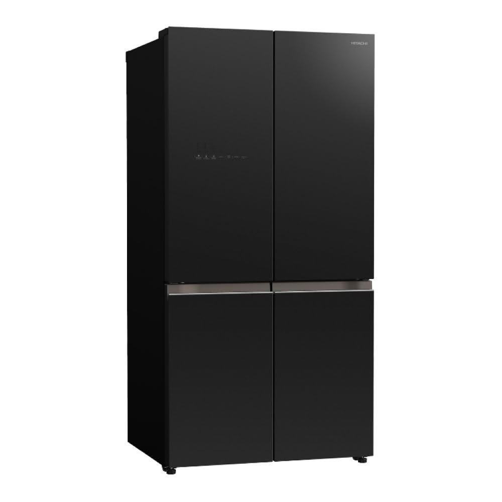 【HITACHI 日立】645L 四門十字對開變頻琉璃冰箱 HR4N9713DFSVA - 含基本安裝+舊機回收