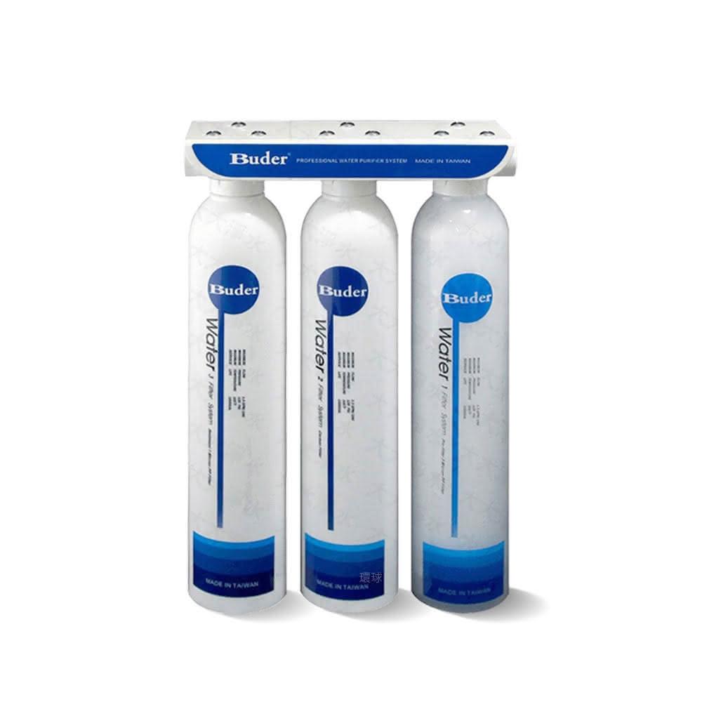 【Buder 普德】RO-1603 DC一代專利濾水頭 櫥下型三道式前置過濾器(淨水器)