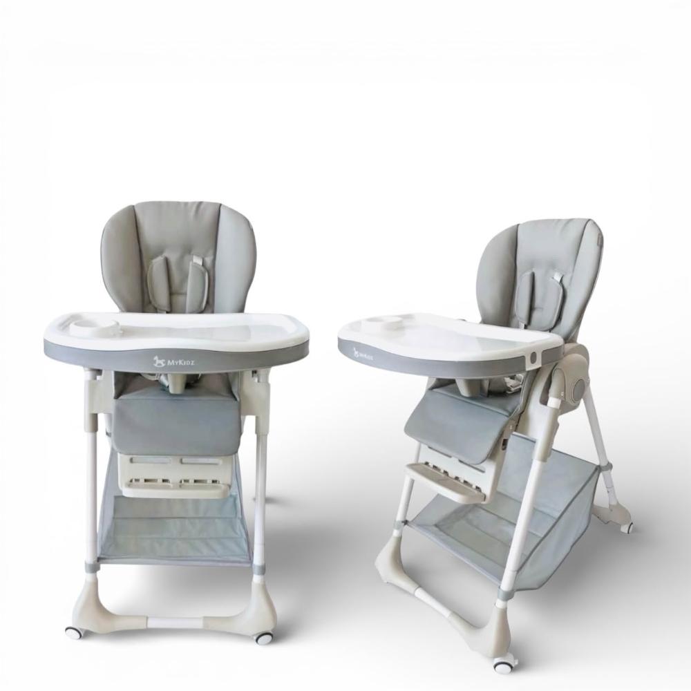 【Mykidz】多功能兒童餐椅/寶寶餐椅可折疊式/可坐可躺