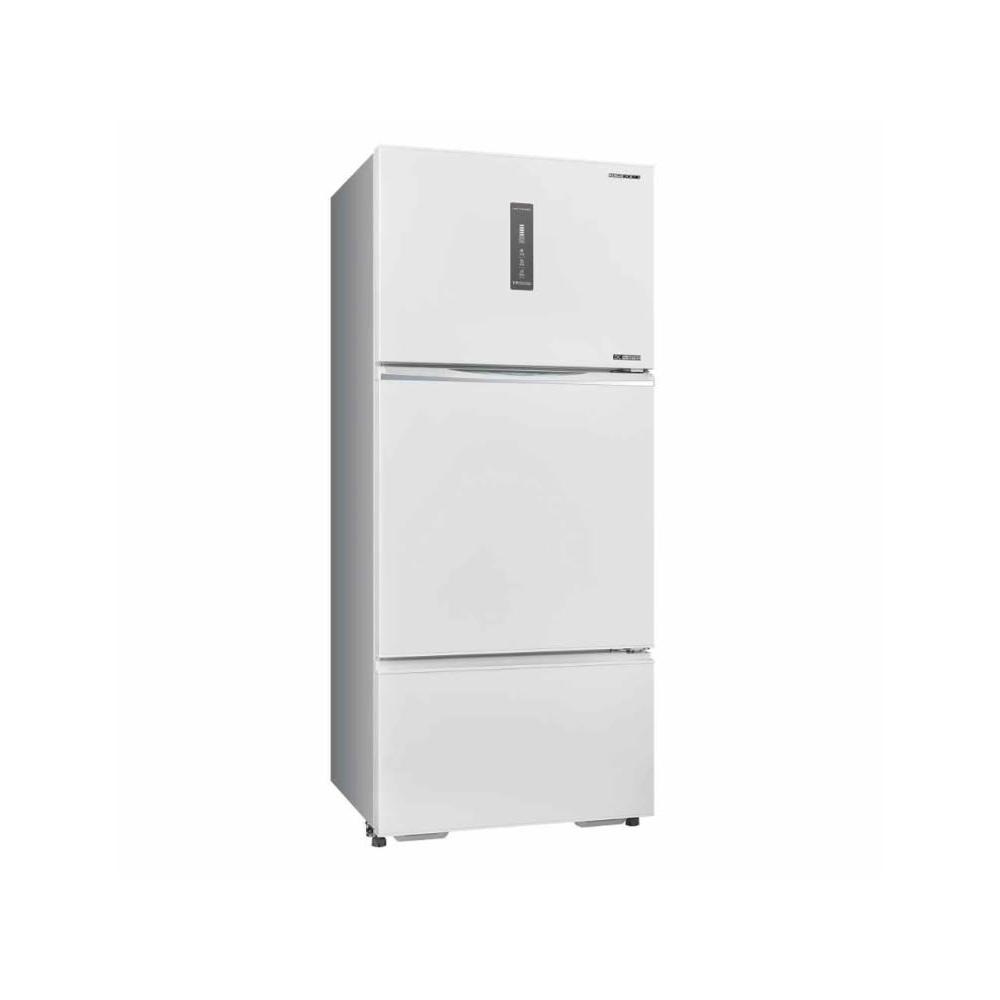 【SANLUX 台灣三洋】SR-V480C 480公升 一級能效 直流變頻 三門電冰箱-琉璃白