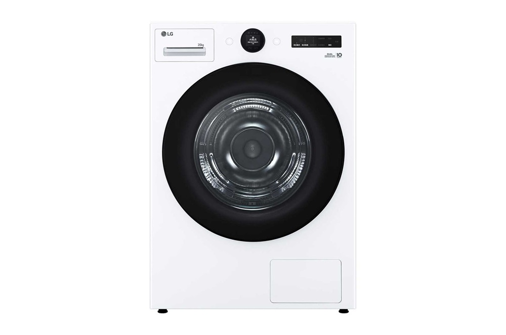 【LG 樂金】WR-20DW｜冰瓷白｜20公斤｜AI雙迴轉｜變頻免曬衣｜乾衣機｜精選方案