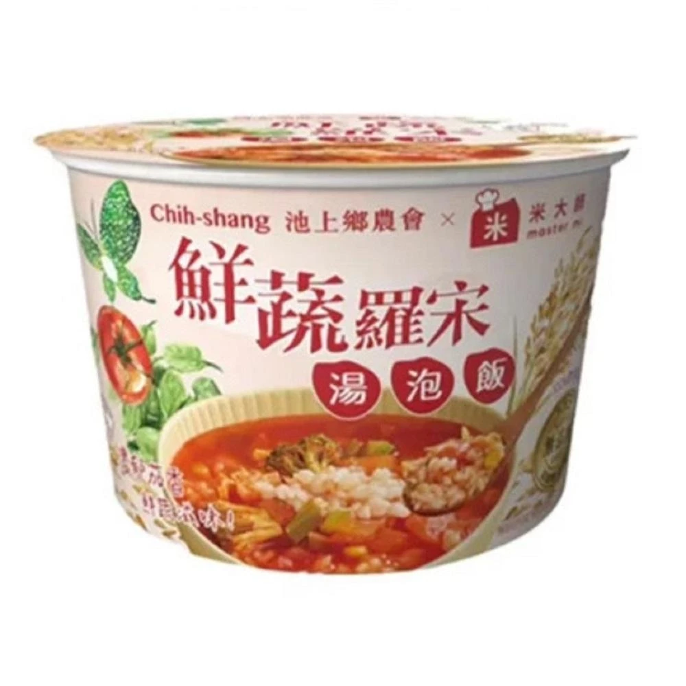 【農會】池上湯泡飯(123g/146g；菠菜芙蓉/鮮蔬羅宋)