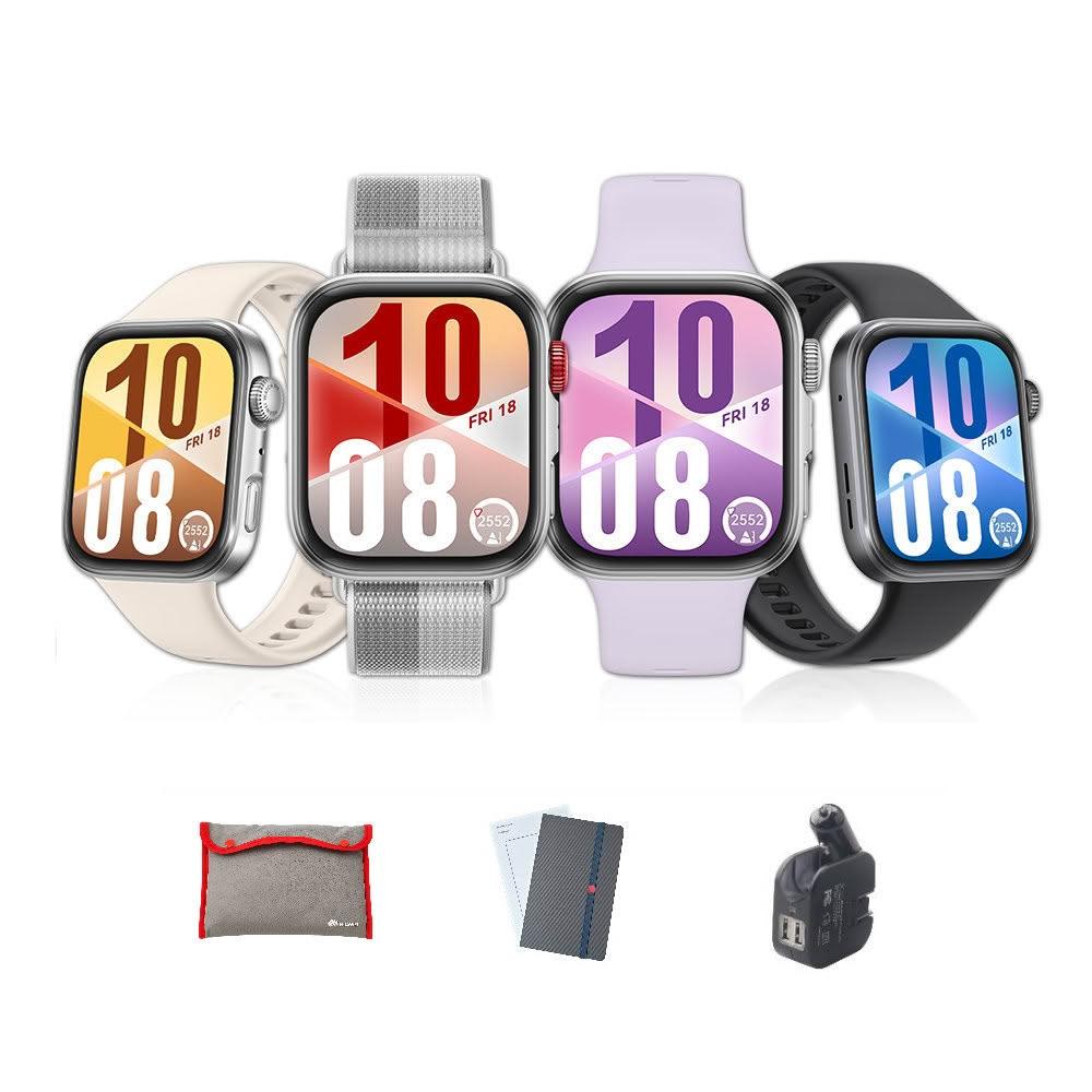 【HUAWEI 華為】HUAWEI 華為 Watch Fit 4智慧手錶 血氧心率監測 AMOLED 運動手錶 長續航 雙頻GPS定位 贈好禮