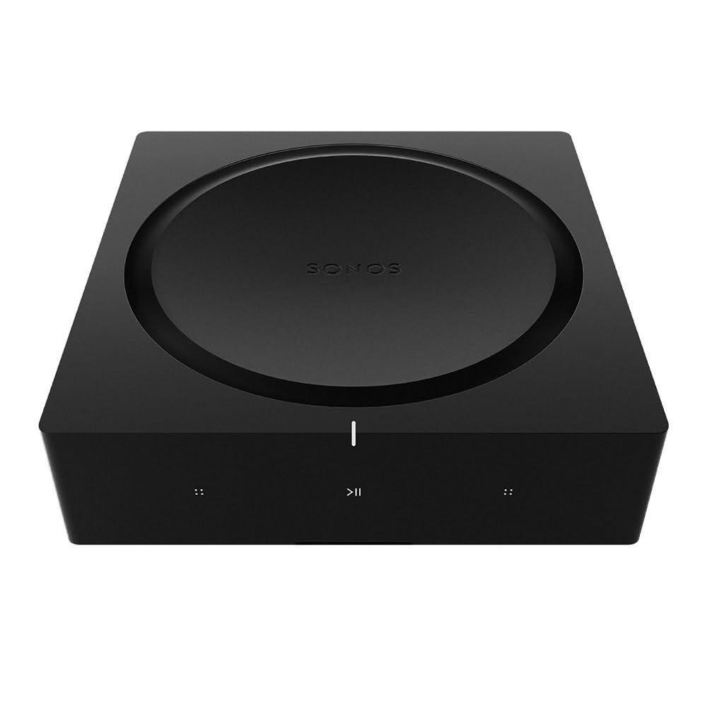 SONOS Amp 是一款強大且靈活的無線串流擴大器，每聲道提供 125 瓦的高功率，輕鬆驅動戶外喇叭，確保高音量下音質清晰無失真。支援無源喇叭、電視、CD 播放器與黑膠唱盤等多種裝置，並可與 Sonos 喇叭搭配使用，打造全屋多房間的沉浸式音效體驗。