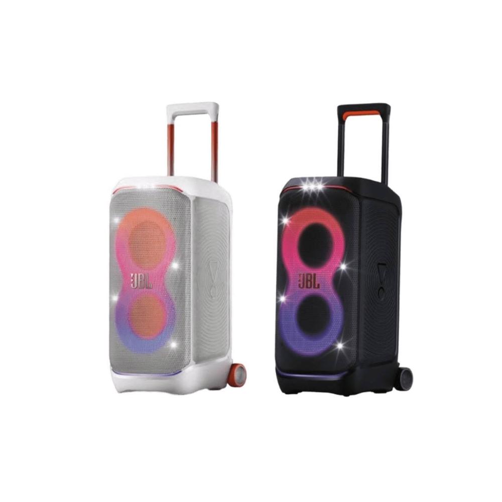 【JBL】Partybox Stage 320 雪花白/黑便攜式派對藍牙喇叭 贈JBL派對燈柱和Stage320專用電池