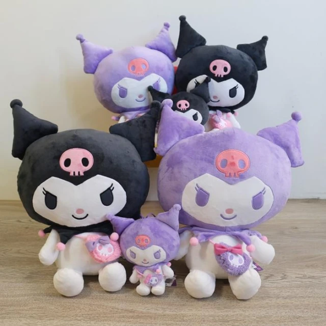 【SANRIO 三麗鷗】正版酷洛米娃娃 酷洛米玩偶 酷洛米背小背包款 庫洛米娃娃 庫洛米玩偶 三麗鷗酷洛米