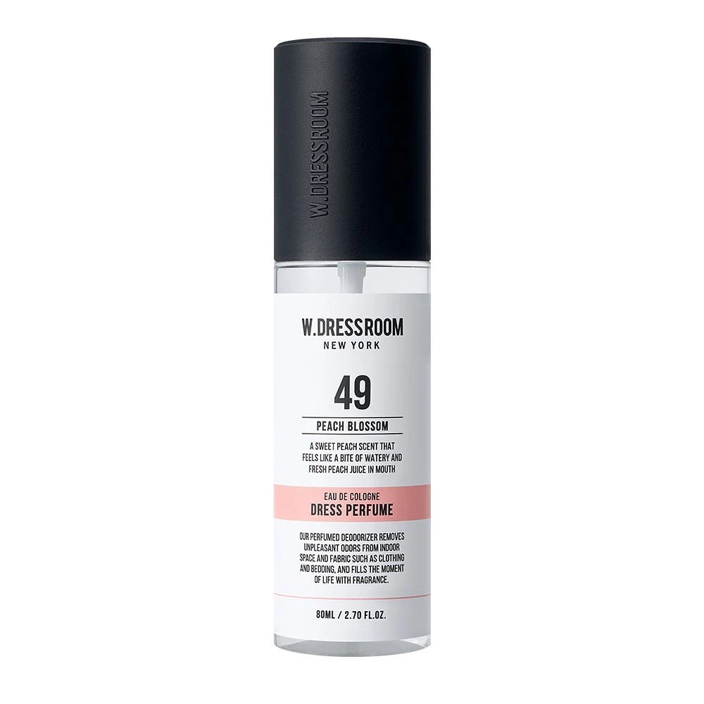 【W.DRESSROOM】衣物香氛噴霧-No.49 桃子櫻花 80ml/160ml