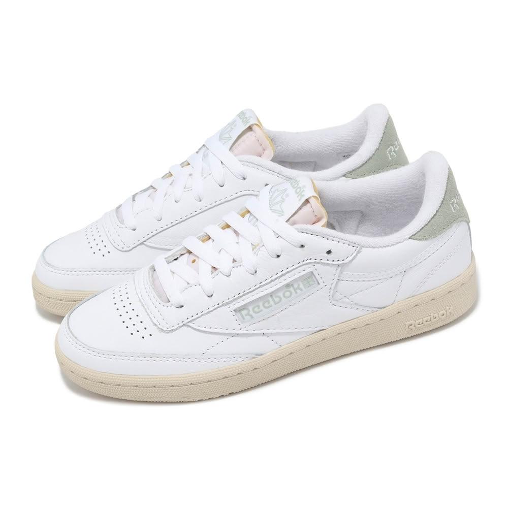 【REEBOK】Reebok 休閒鞋 Club C 85 白 綠 復古 網球鞋 女 100074232