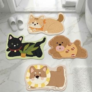 ❤️可愛貓貓狗狗地墊