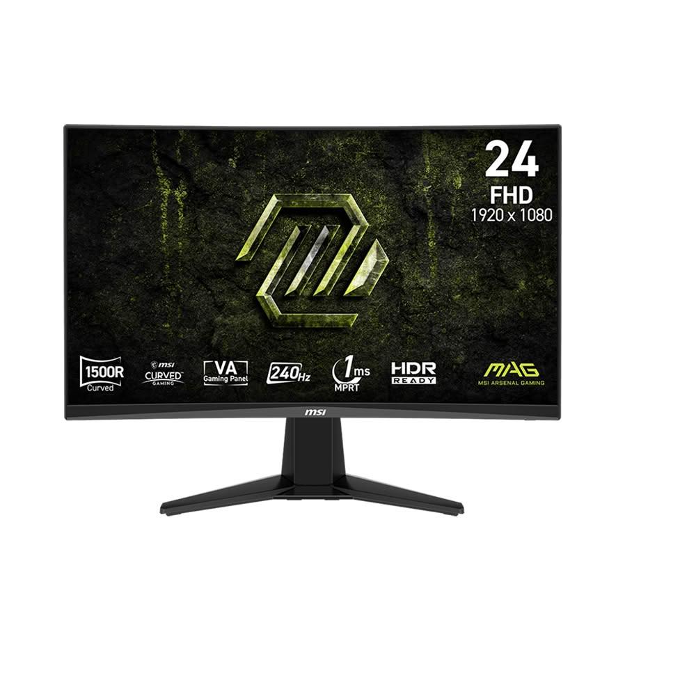 【MSI 微星】MSI 微星 MAG 245C X24 曲面電競螢幕 24吋 240Hz FHD 1ms HDR 電腦螢幕 遊戲螢幕