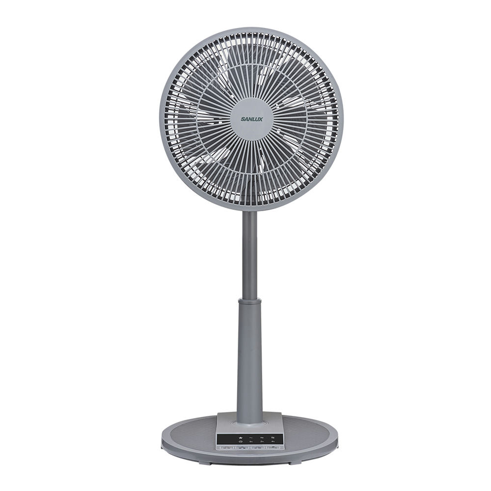 【SANLUX 台灣三洋】12吋微電腦自然風遙控立扇(灰色) EF-T12AJ2
