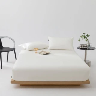 【Arvo Home 蒔桄家居】枕套＋雙人高40公分床包三件組(枕套床包組 裸床包 舒眠床包 床包枕套組 加高床包組 輕裸眠床包組)