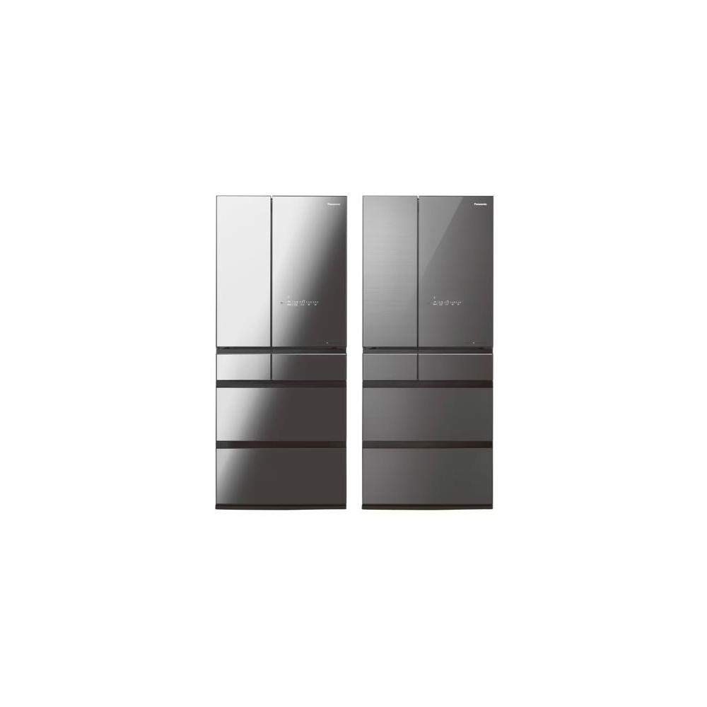 【Panasonic 國際牌】原廠控價~私訊有優惠價 NR-F651WX-X1 650公升鏡面玻璃變頻電冰箱-鑽石黑 (含基本安裝)