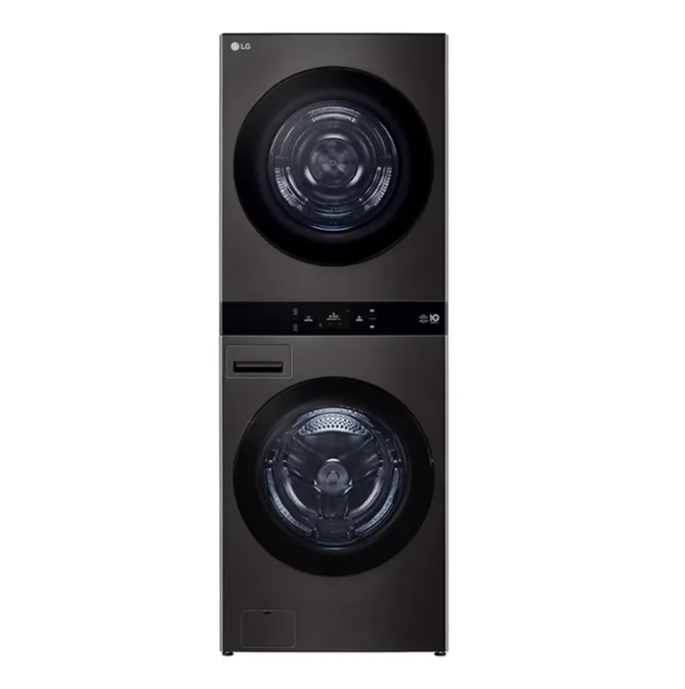 【LG 樂金】WD-S2220B 洗22公斤+乾20公斤WashTower™ AI 智控洗乾衣機第二代-尊爵黑