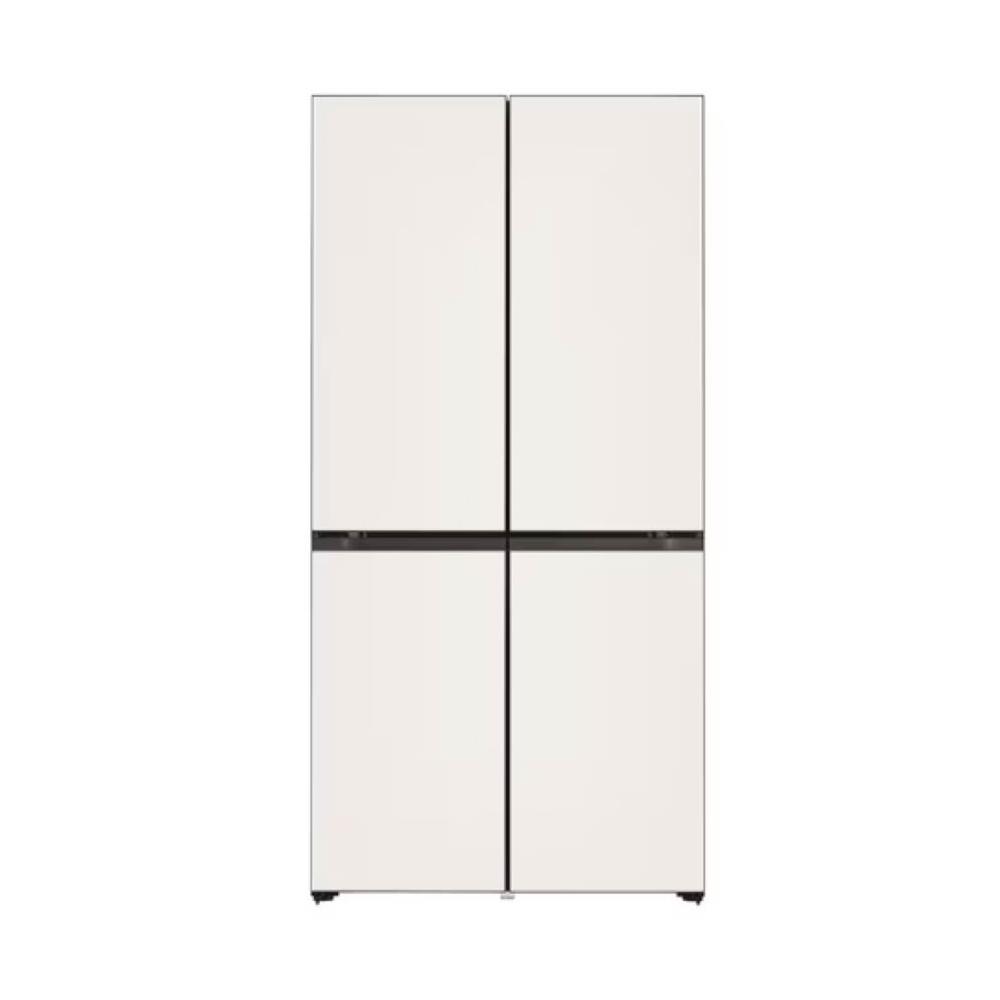 【LG 樂金】GR-BLF61BE 610公升 Objet Collection 智慧變頻四門冰箱｜雪霧白 (含基本安裝)