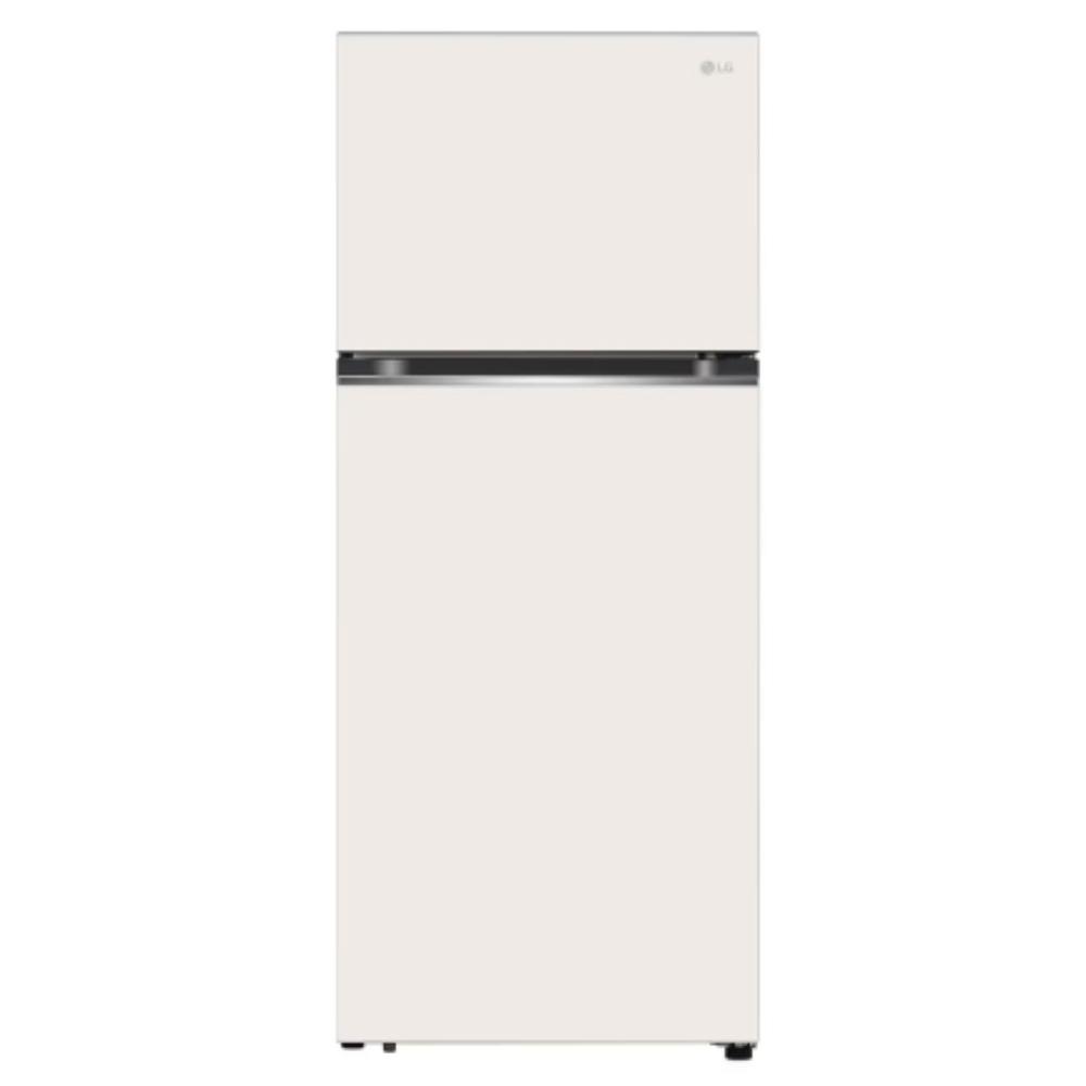 【LG 樂金】GN-L372BEN 375公升智慧變頻雙門冰箱|香草白 (含基本安裝)