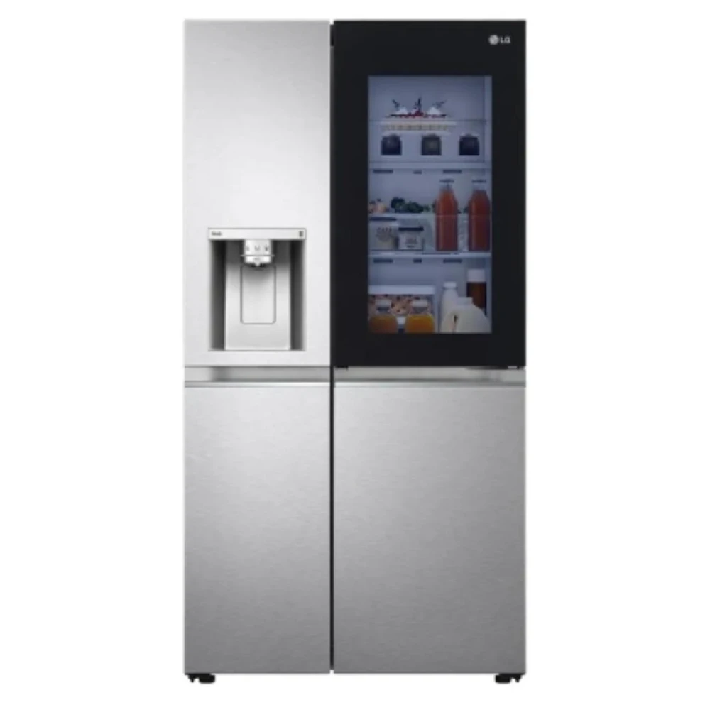 【LG 樂金】GR-QPLC82SS 734公升 InstaView™ 敲敲看門中門冰球對開冰箱｜星月銀 (含基本安裝)