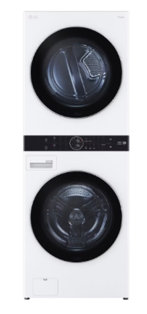 【LG 樂金】WD-S1916W 洗19公斤+乾16公斤 WashTower™ AI 智控洗乾衣機｜熱泵除濕｜冰瓷白 (含基本安裝)