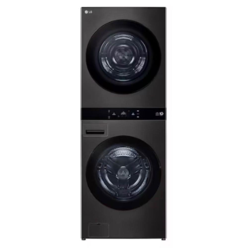 【LG 樂金】 WD-S2220B 洗22+乾20 WashTower™ AI 智控洗乾衣機第二代｜熱泵除濕｜尊爵黑 (含基本安裝)