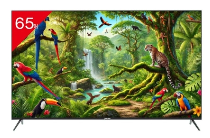 TATUNG大同 UH-65UG900A 是一款 65 吋 4K 解析度電視機，支援高畫質數位影音輸入，內建中文功能選單與 3D 環繞音場。具備 3 組 HDMI 端子，1 組色差端子，2 組 USB 插槽，並提供 3 年保固。電源需求為 110V，倍頻 60HZ，重量 15.3KG，尺寸為 1446x885x299mm，適閤家庭娛樂與多媒體使用。