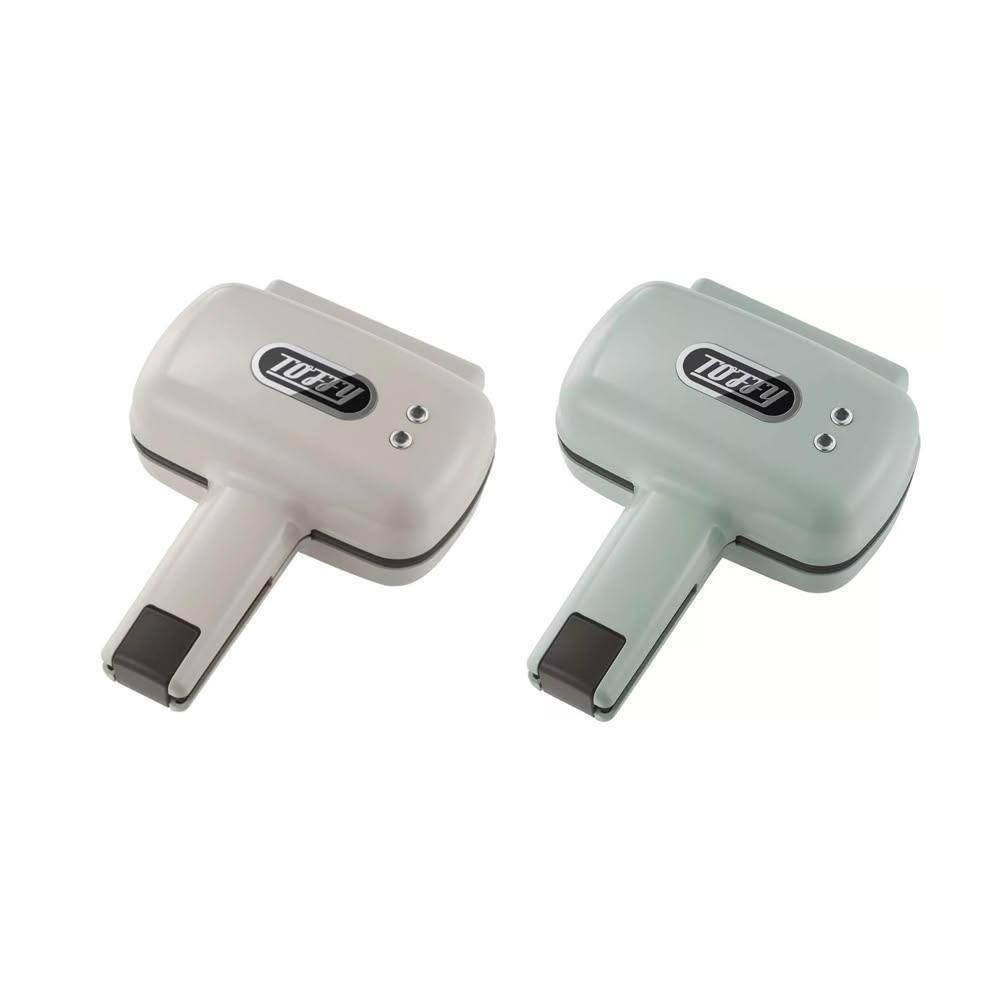 【TOFFY】熱壓吐司機 K-HS5 灰色/綠色 日版