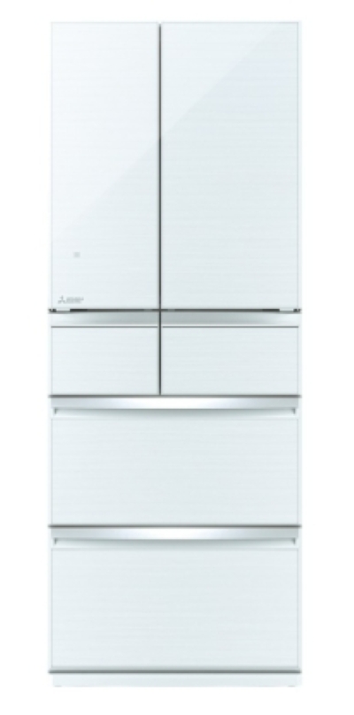 【MITSUBISHI 三菱電機】MR-WX47LF-W-C【三菱】472L日製玻璃鏡面變頻六門冰箱 水晶白(含基本安裝)