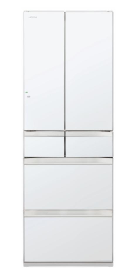 【HITACHI 日立】原廠控價 私訊我更便宜 RHW540RJ-XW 537公升 日製六門琉璃冰箱-琉璃白 (含基本安裝)