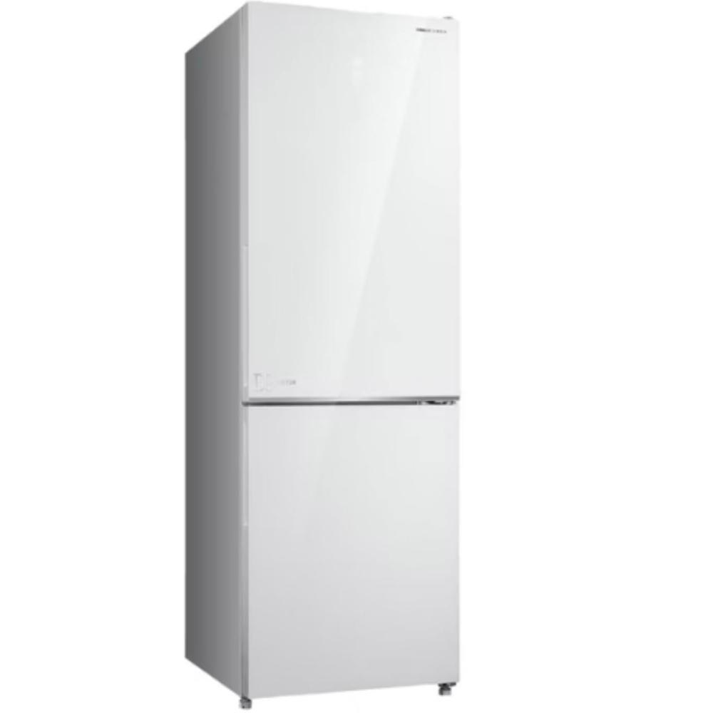 SANLUX臺灣三洋 SR-V350BF 雙門冰箱，325公升大容量設計，適閤中小型家庭使用。採用DC直流變頻馬達，運轉安靜省電，年耗電量僅300度，達到能源效率第1級標準。白色系外觀簡約時尚，尺寸寬595x深635x高1855mm，重量66kg，臺灣製造品質保證。左開門設計（由左至右開），使用環保R600a冷媒，全機及壓縮機保固1年，含基本安裝服務。BSMI許可字號R31005，110V電壓適用臺灣家庭，是高效節能的理想選擇。