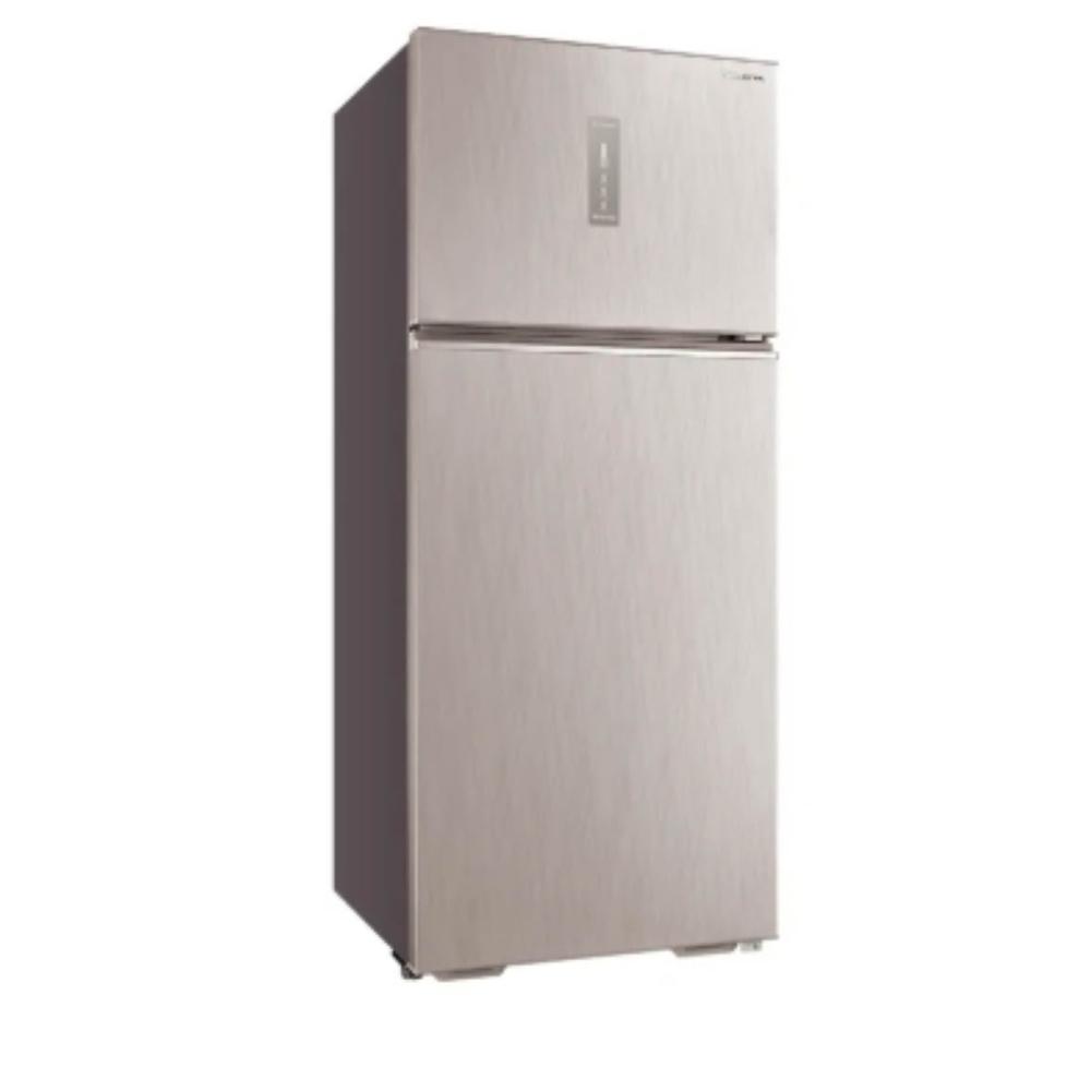 SANLUX臺灣三洋 SR-V480C 雙門變頻冰箱，容量475公升，適閤中型家庭使用。白色系設計，尺寸726 x 754 x 1750 mm，重量82 kg，臺灣製造。採用變頻馬達，電壓110V/60Hz，耗電量僅288度，能源效率第1級並有節能標章，使用R600a環保冷媒。右開門設計，全機保固1年、壓縮機保固2年，含基本安裝服務，BSMI許可字號R31005。高效省電，保鮮效果優異，是理想的家用冰箱選擇。