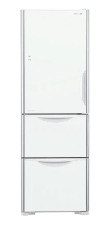 【HITACHI 日立】原廠控價 私訊我更便宜 RG41B-GPW 394公升 變頻三門冰箱-琉璃白 (含基本安裝)