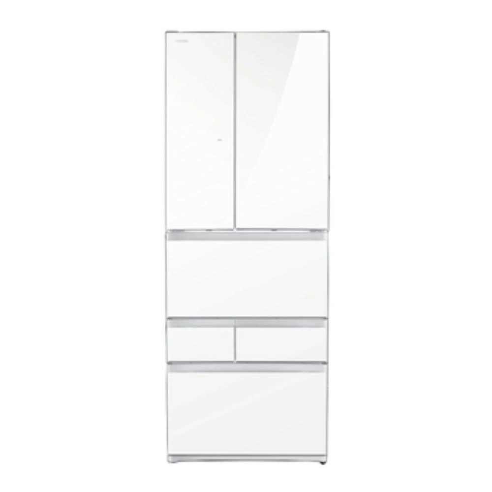 【TOSHIBA 東芝】GR-ZP600TFW(B5) 601公升 極光鏡面六門變頻冰箱-鏡面白 (含基本安裝)