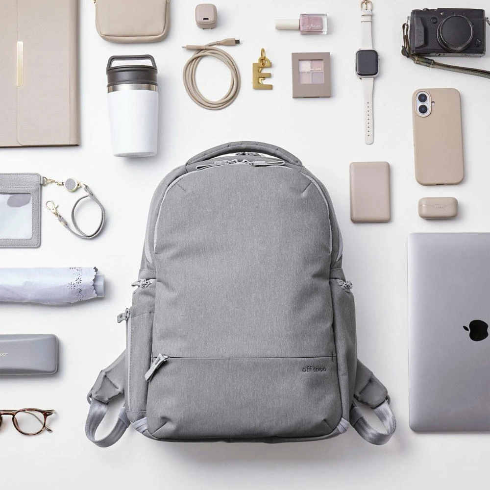 【ELECOM】OF RFID 防盜後背包 (M)-灰