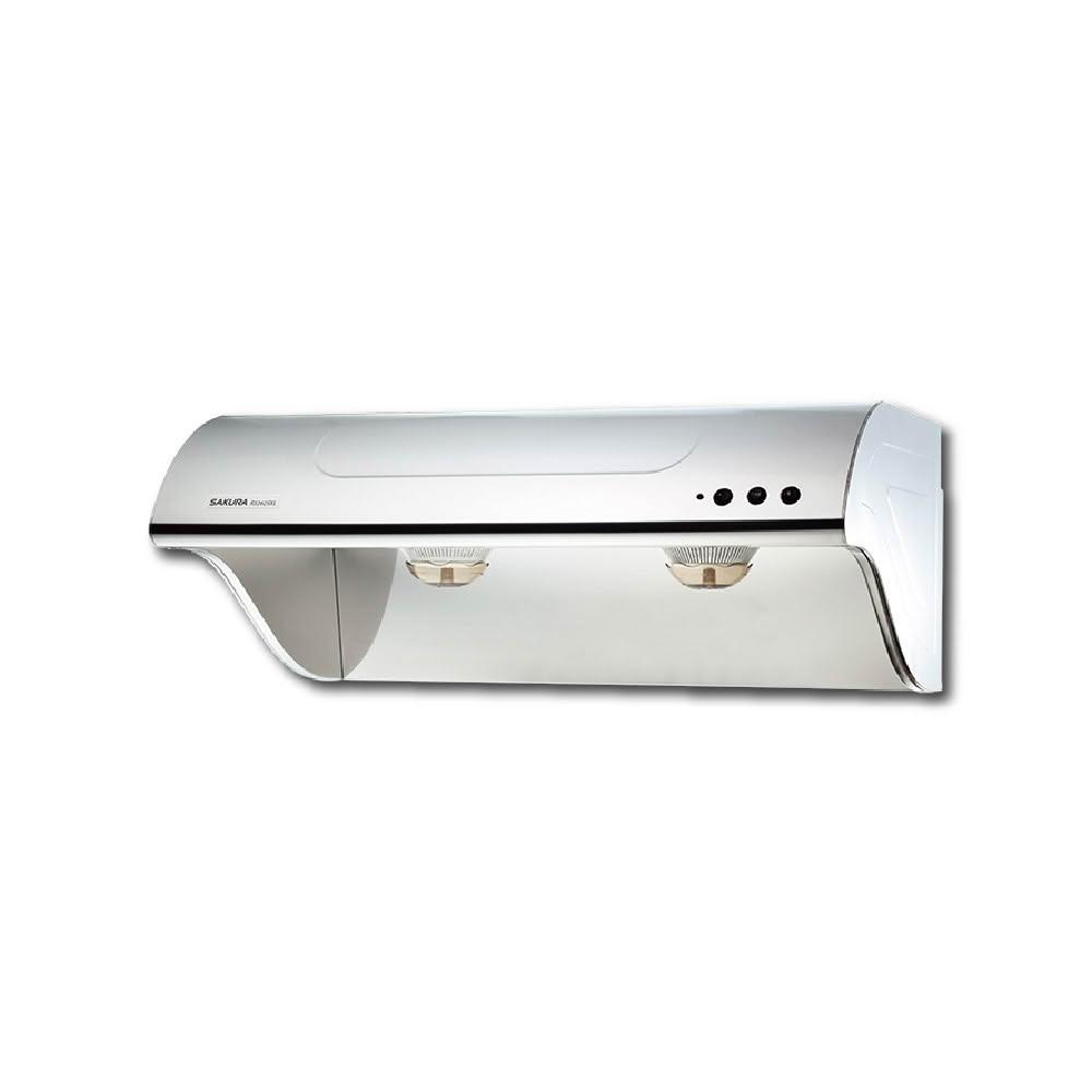 【SAKURA 櫻花】【免費申請補助】R3262SXL 不鏽鋼斜背式除油煙機-高速雙渦輪【省錢王居家生活館】